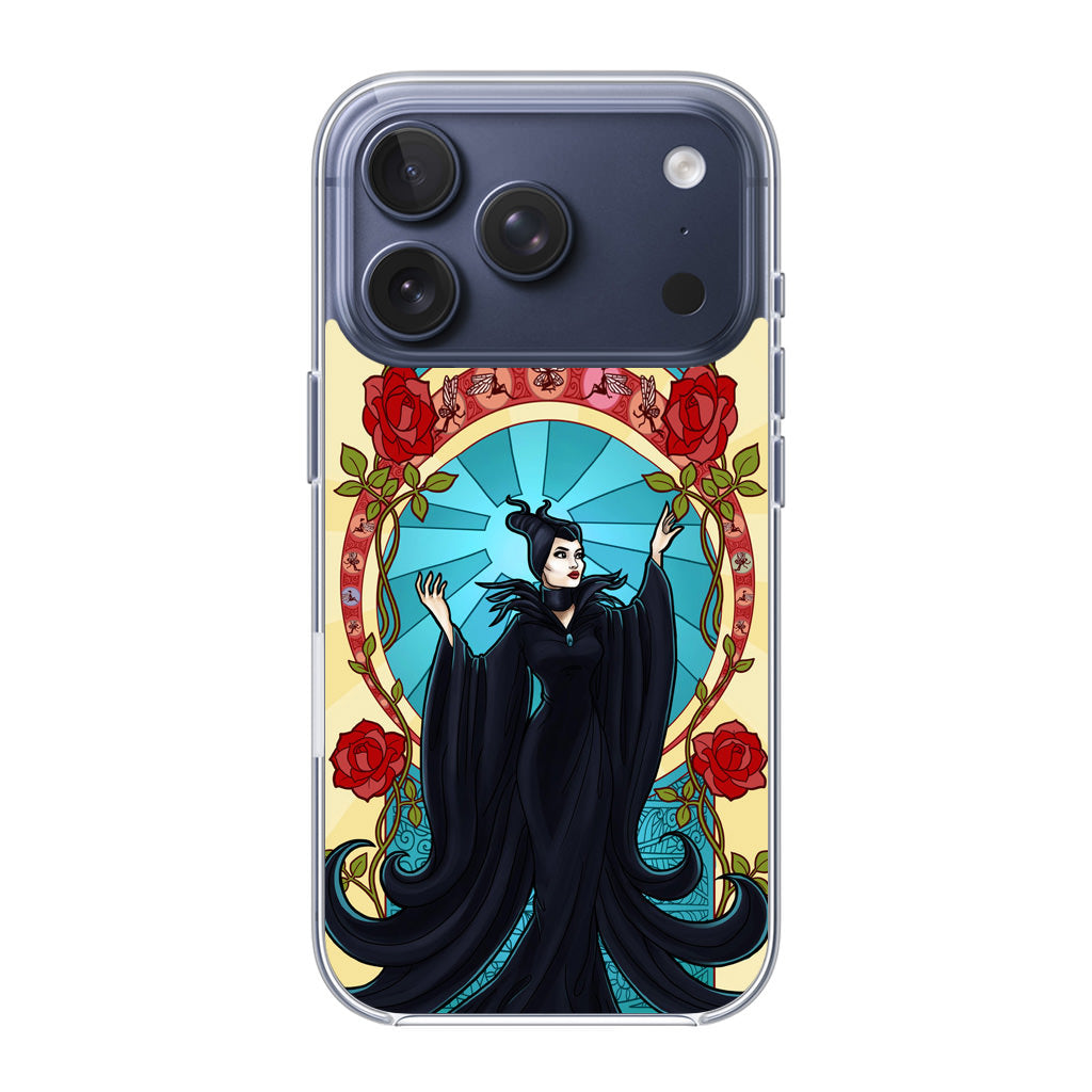 Maleficent With Flower iPhone 17 Pro / 17 Pro Max Case