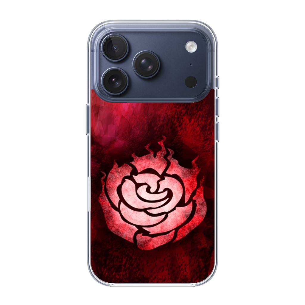 RWBY Ruby Rose Symbol iPhone 17 Pro / 17 Pro Max Case