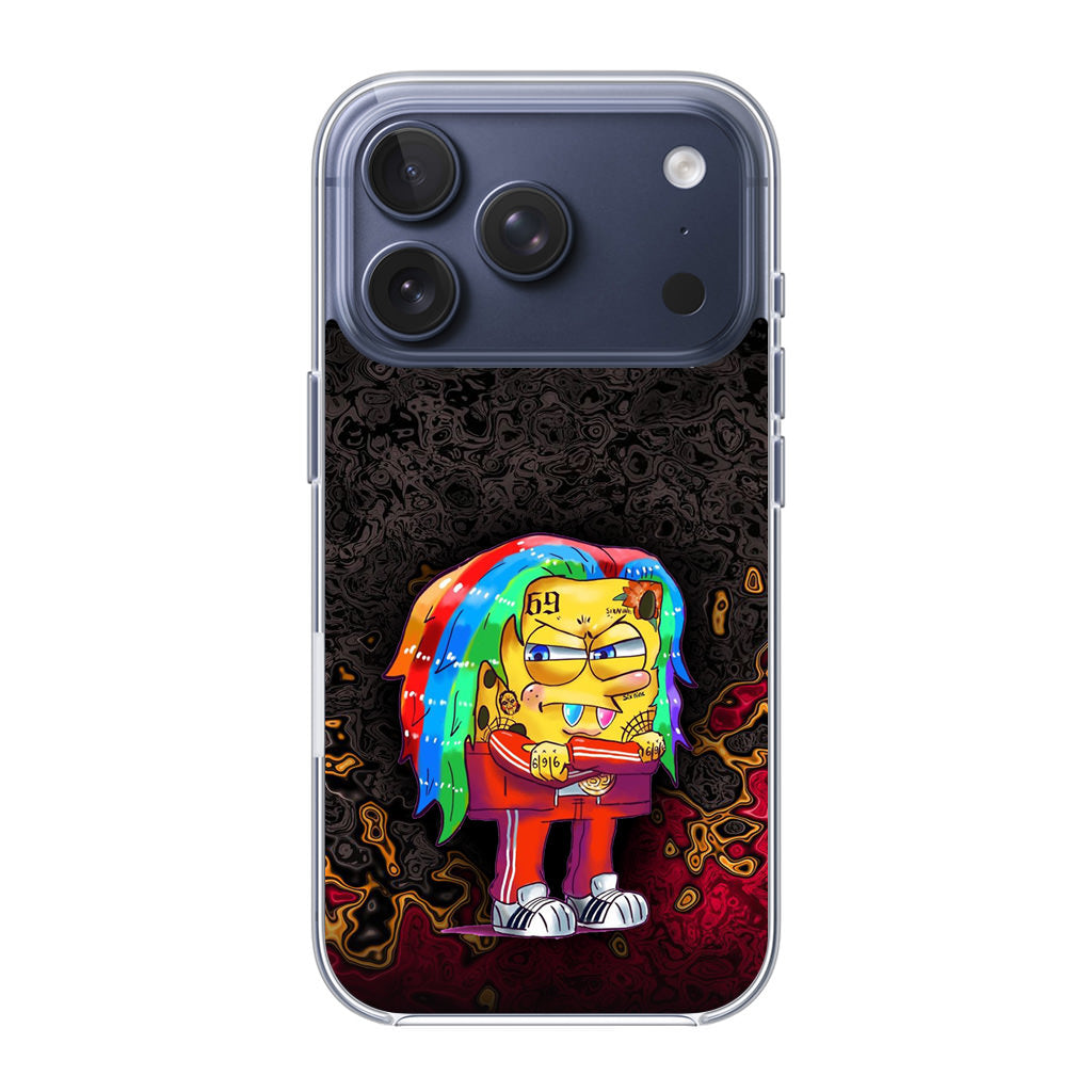 Sponge Hypebeast 69 Mode iPhone 17 Pro / 17 Pro Max Case