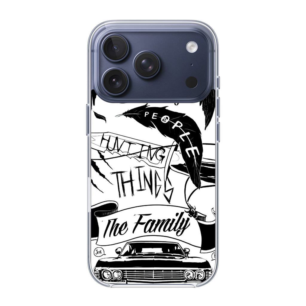 Supernatural Family Business Saving People iPhone 17 Pro / 17 Pro Max Case