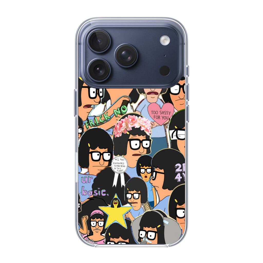 Tina Belcher Collage iPhone 17 Pro / 17 Pro Max Case