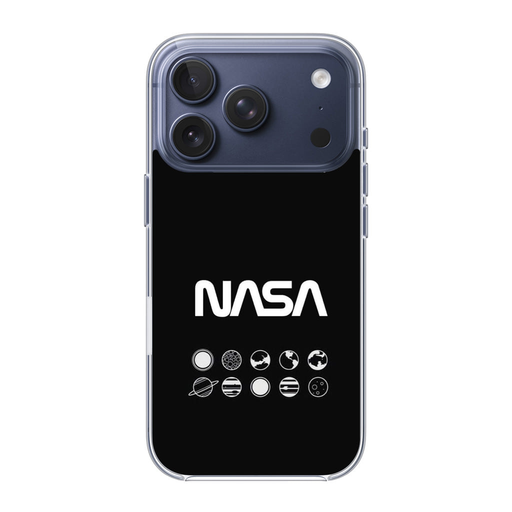 NASA Minimalist iPhone 17 Pro / 17 Pro Max Case