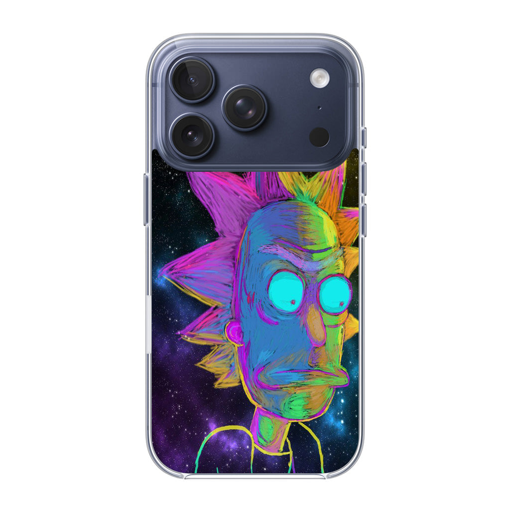Rick Colorful Crayon Space iPhone 17 Pro / 17 Pro Max Case