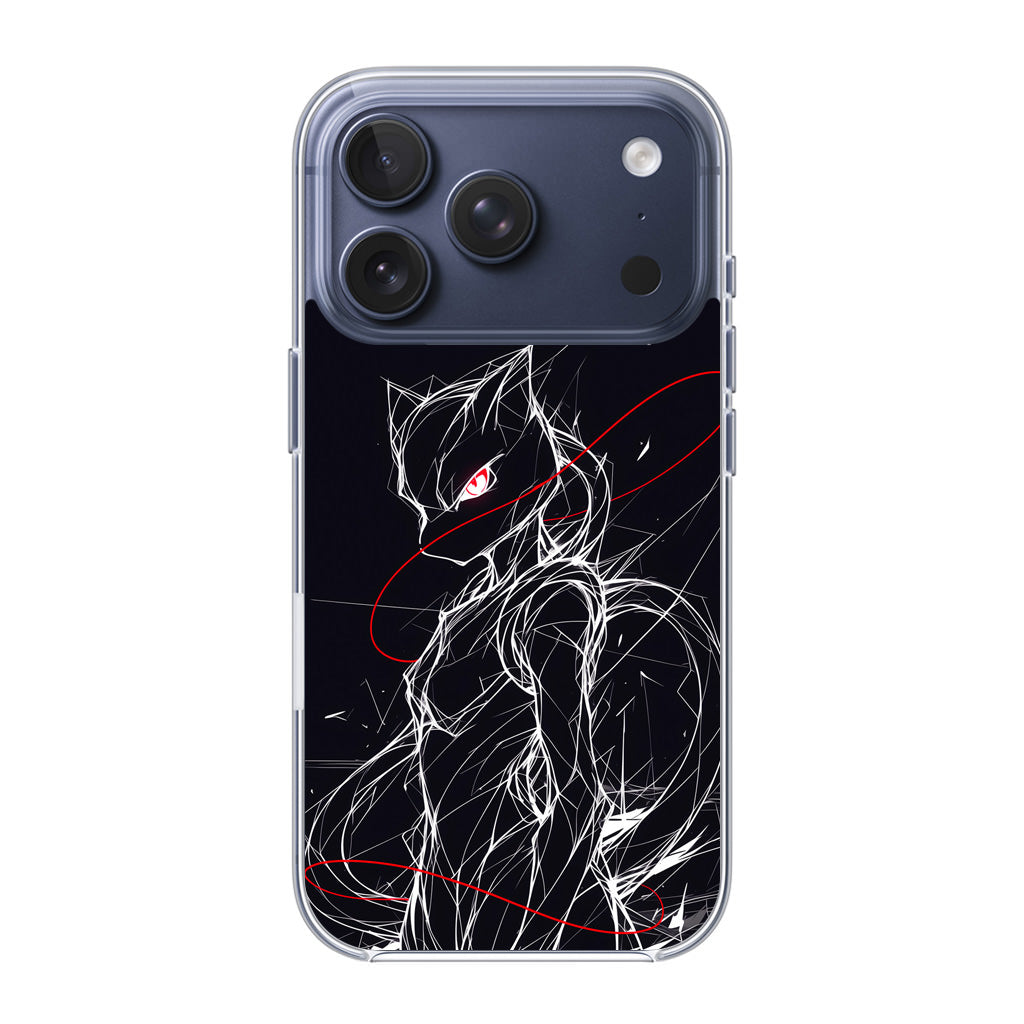 Mewtwo Silent Anomaly iPhone 17 Pro / 17 Pro Max Case