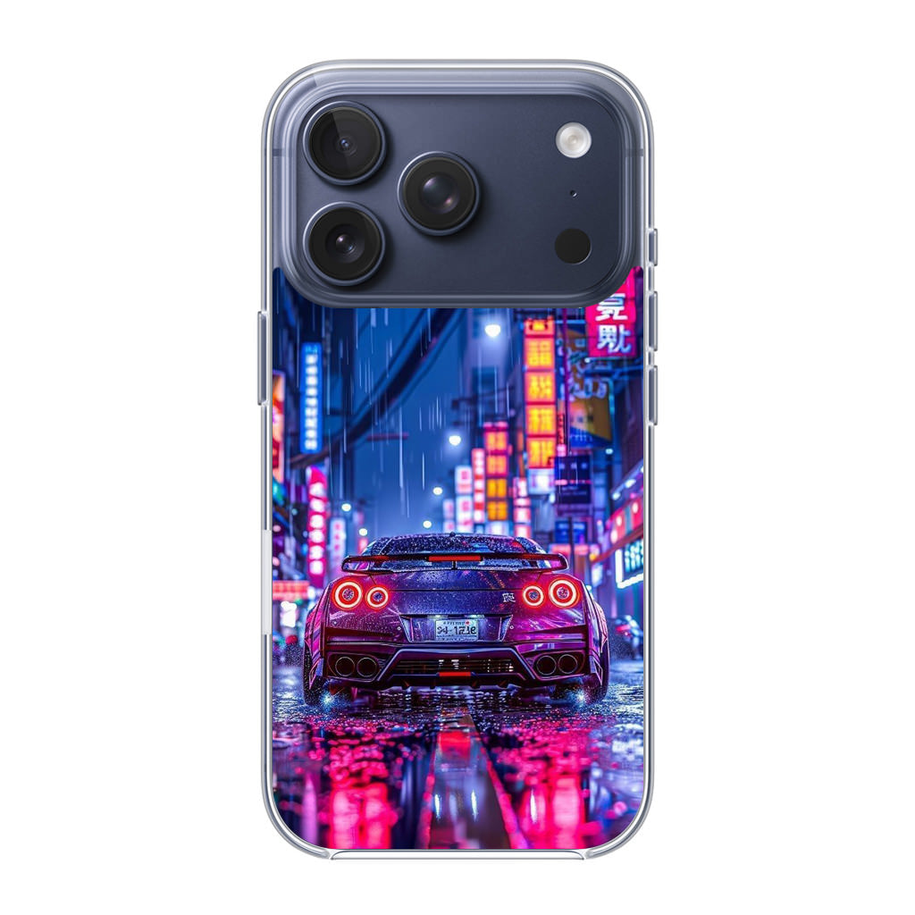 Neon Midnight Drift Tokyo Rain iPhone 17 Pro / 17 Pro Max Case