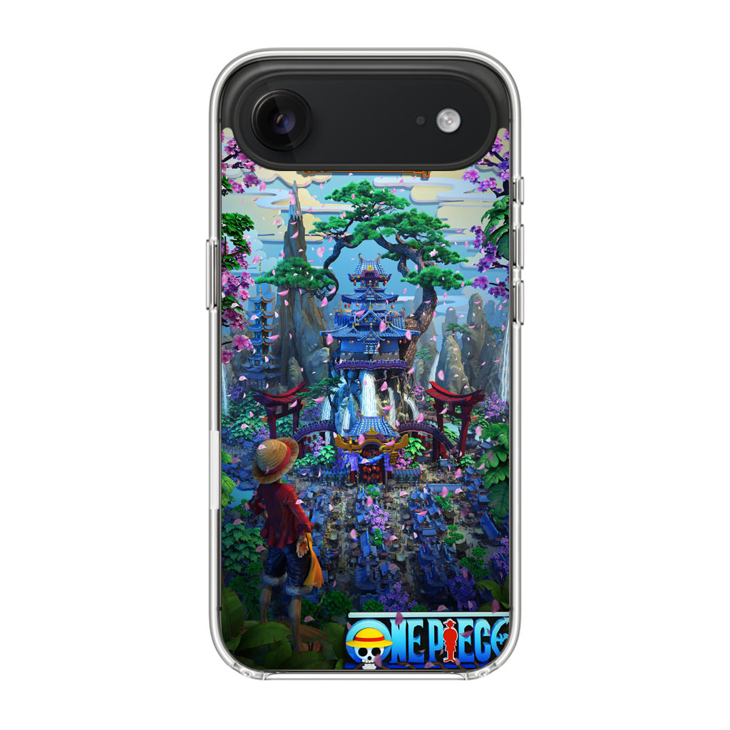 Flower Capital of Wano One Piece iPhone Air Case
