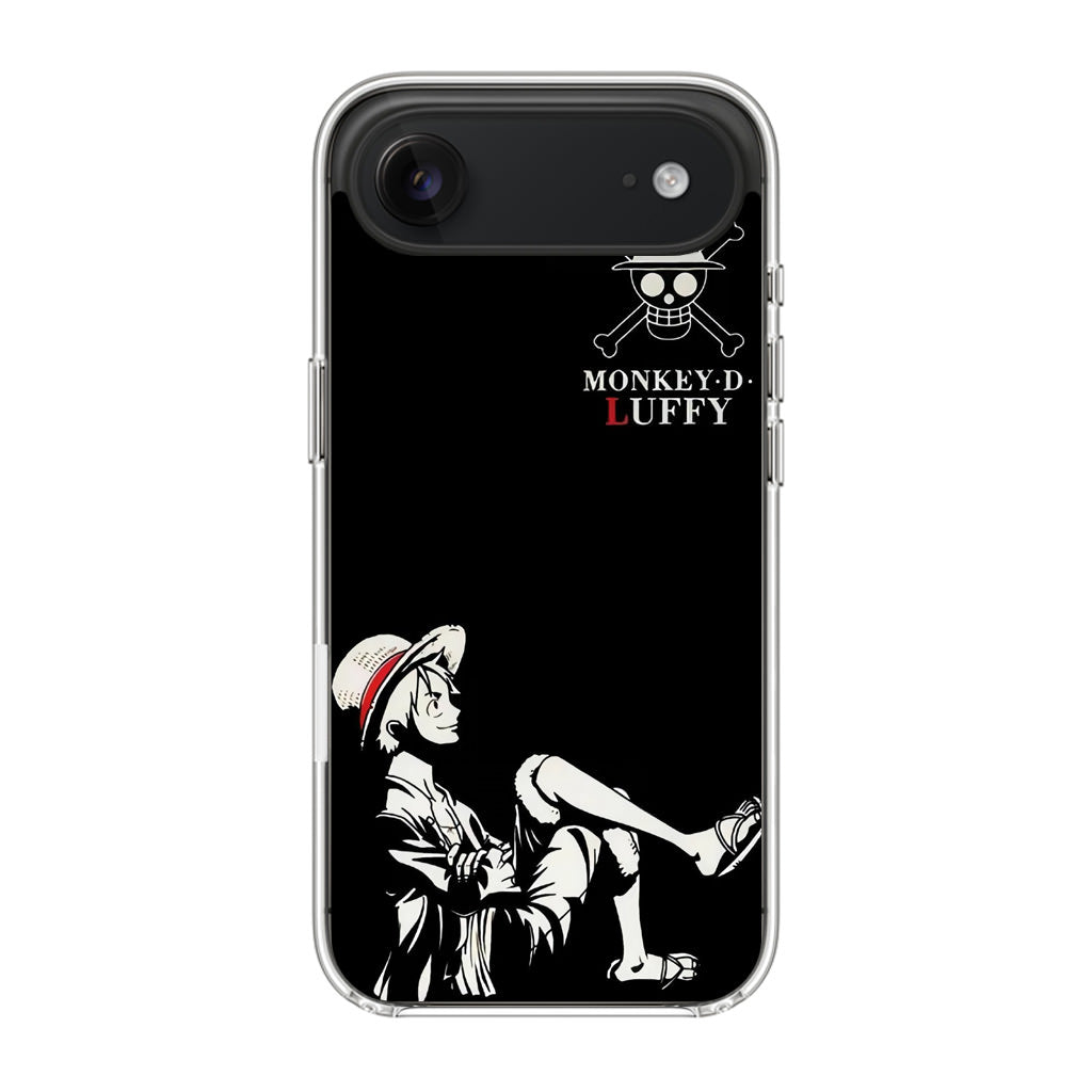 Monkey D Luffy Black And White iPhone Air Case