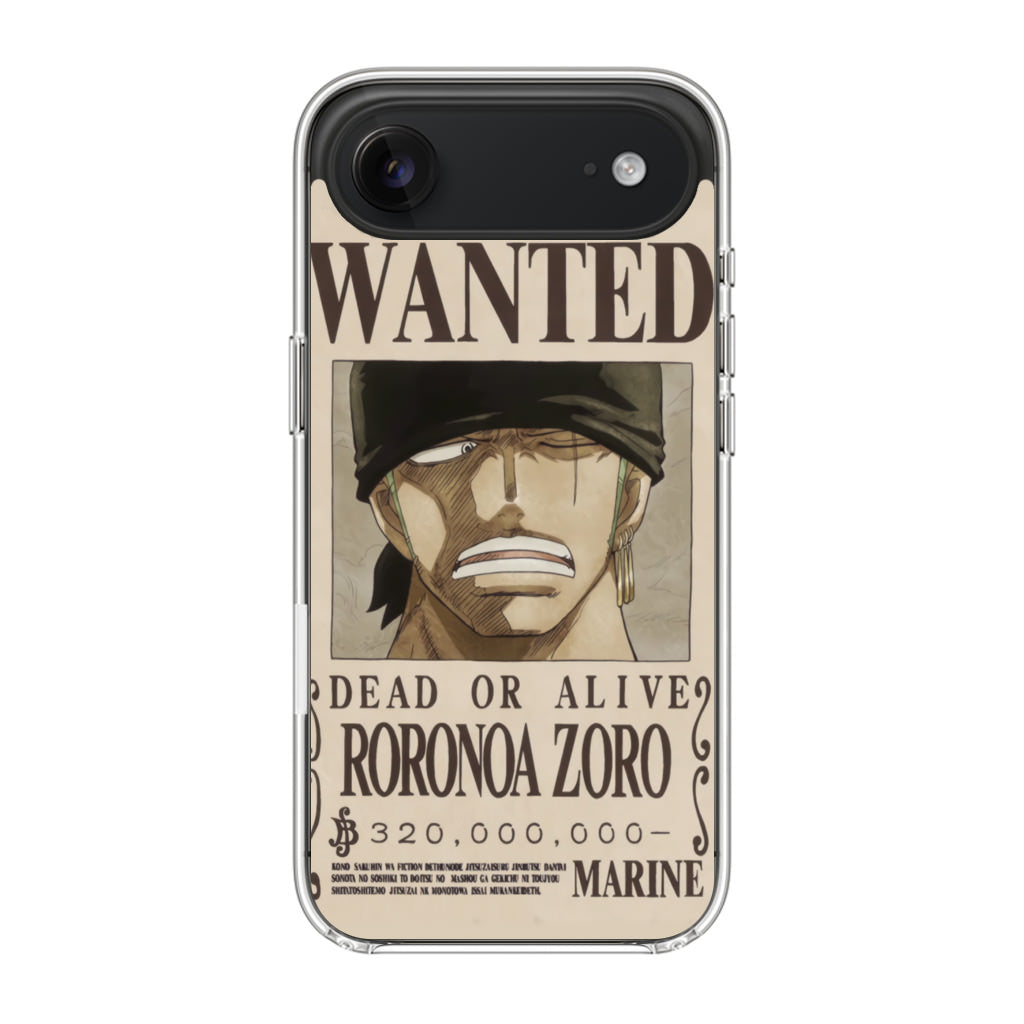 Roronoa Zoro Bounty iPhone Air Case