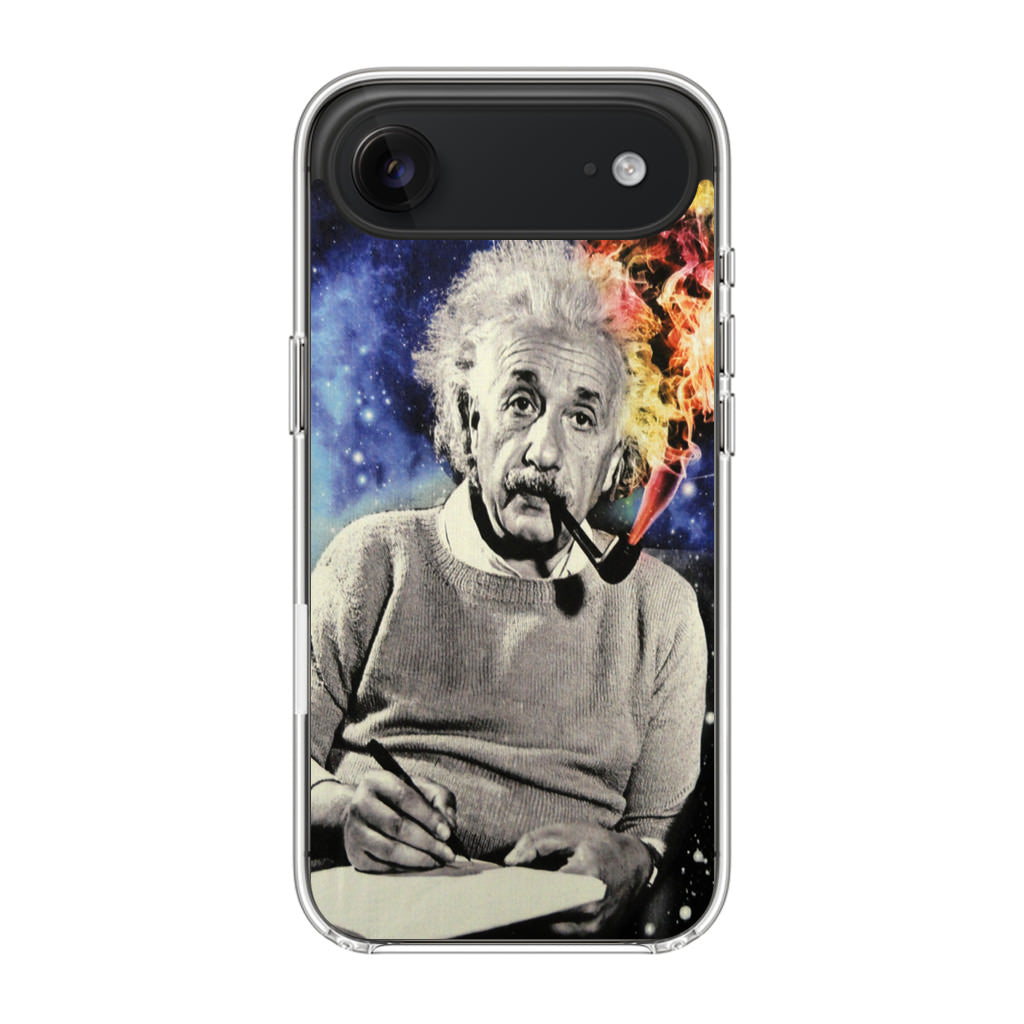 Albert Einstein Smoking iPhone Air Case