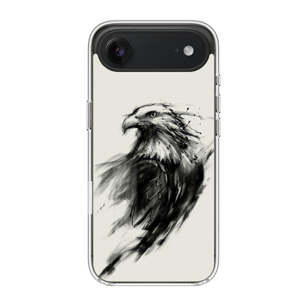 Eagle Art Black Ink iPhone Air Case