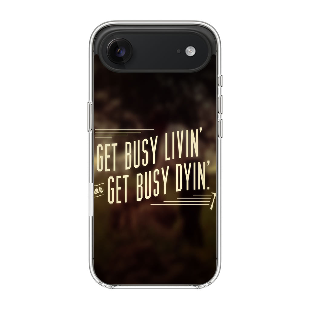 Get Living or Get Dying iPhone Air Case
