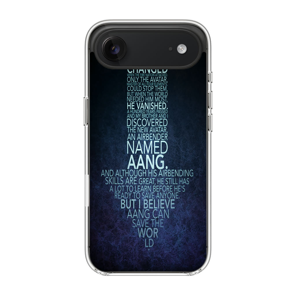 Avatar Quotes iPhone Air Case