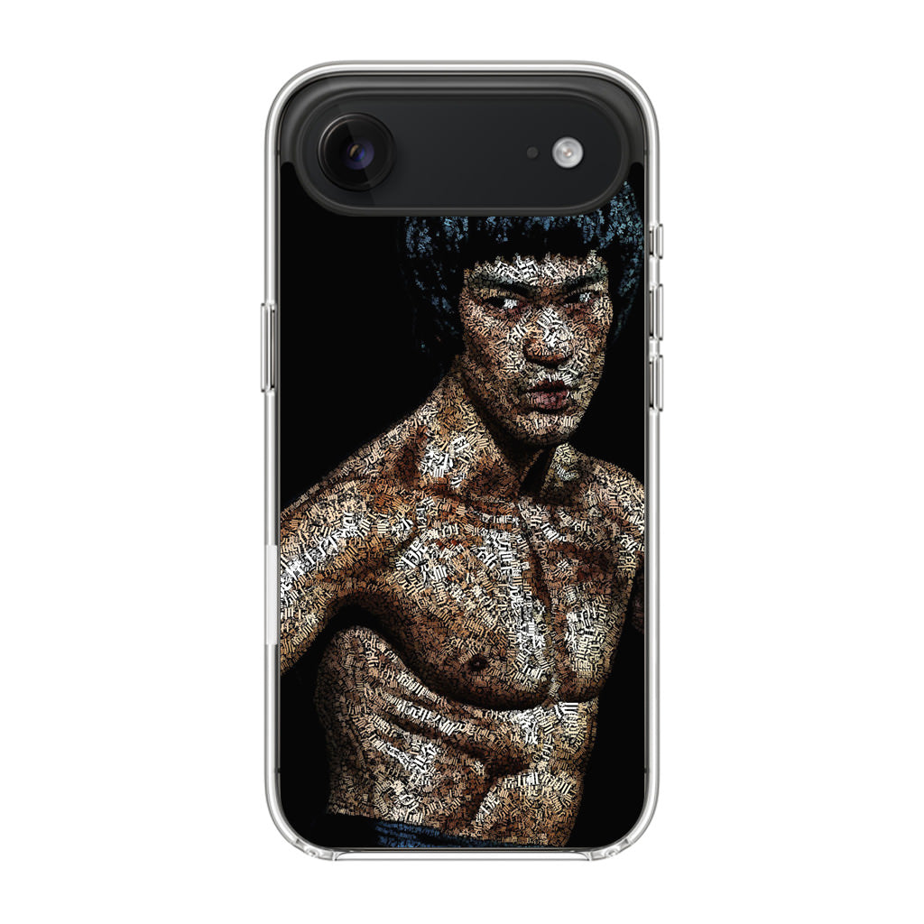 Bruce Lee Typograph iPhone Air Case