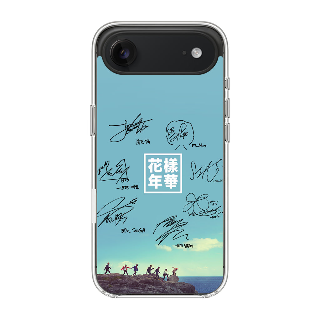 BTS Signature iPhone Air Case