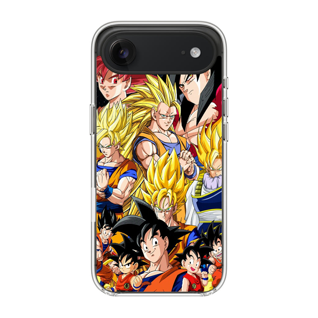 Dragon Ball Z Son Goku Transformation iPhone Air Case