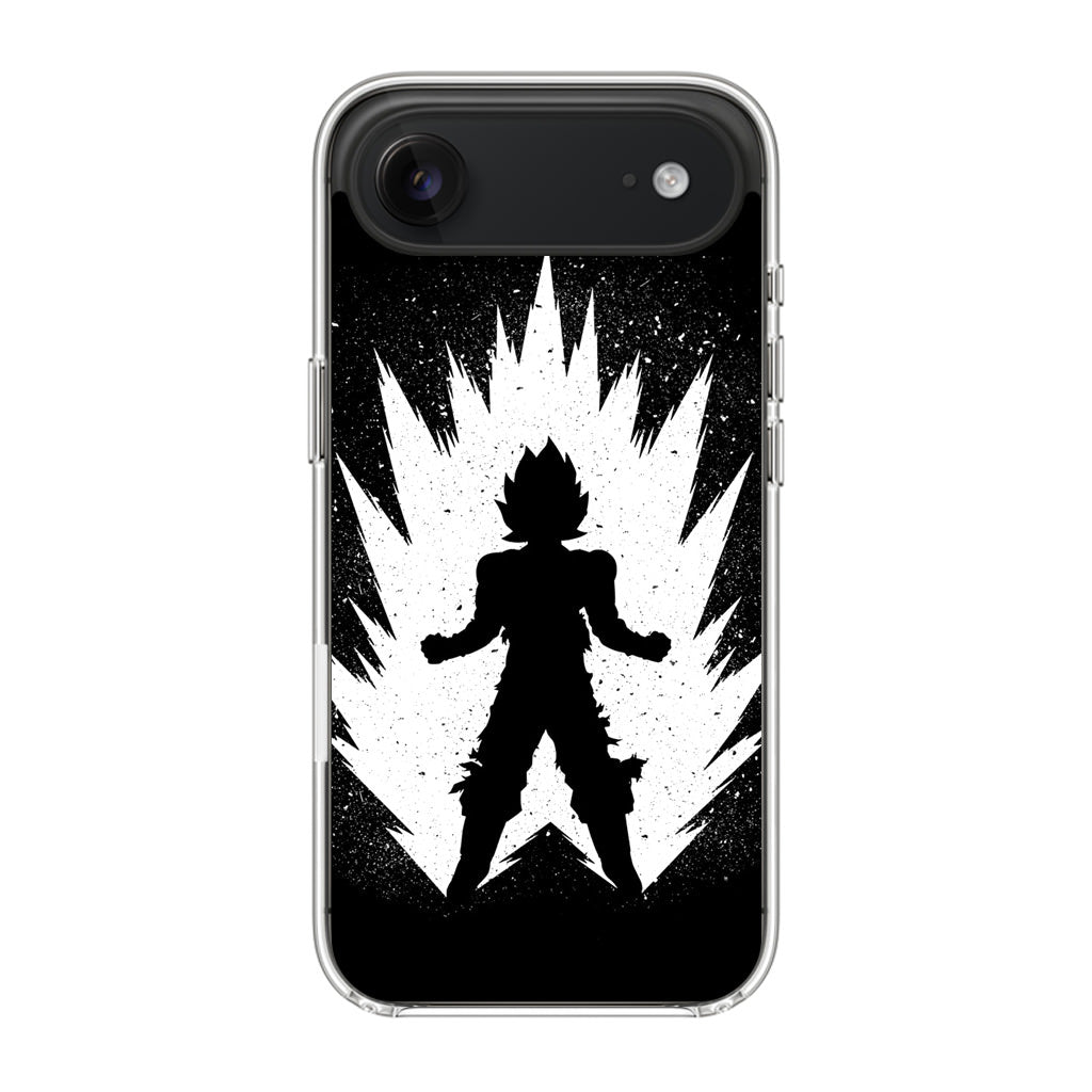 Goku Super Saiyan Black White iPhone Air Case