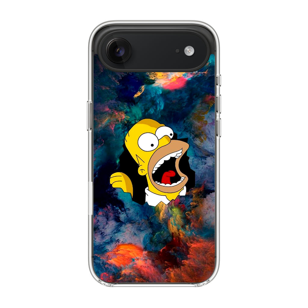 Homer Behind The Black Hole iPhone Air Case