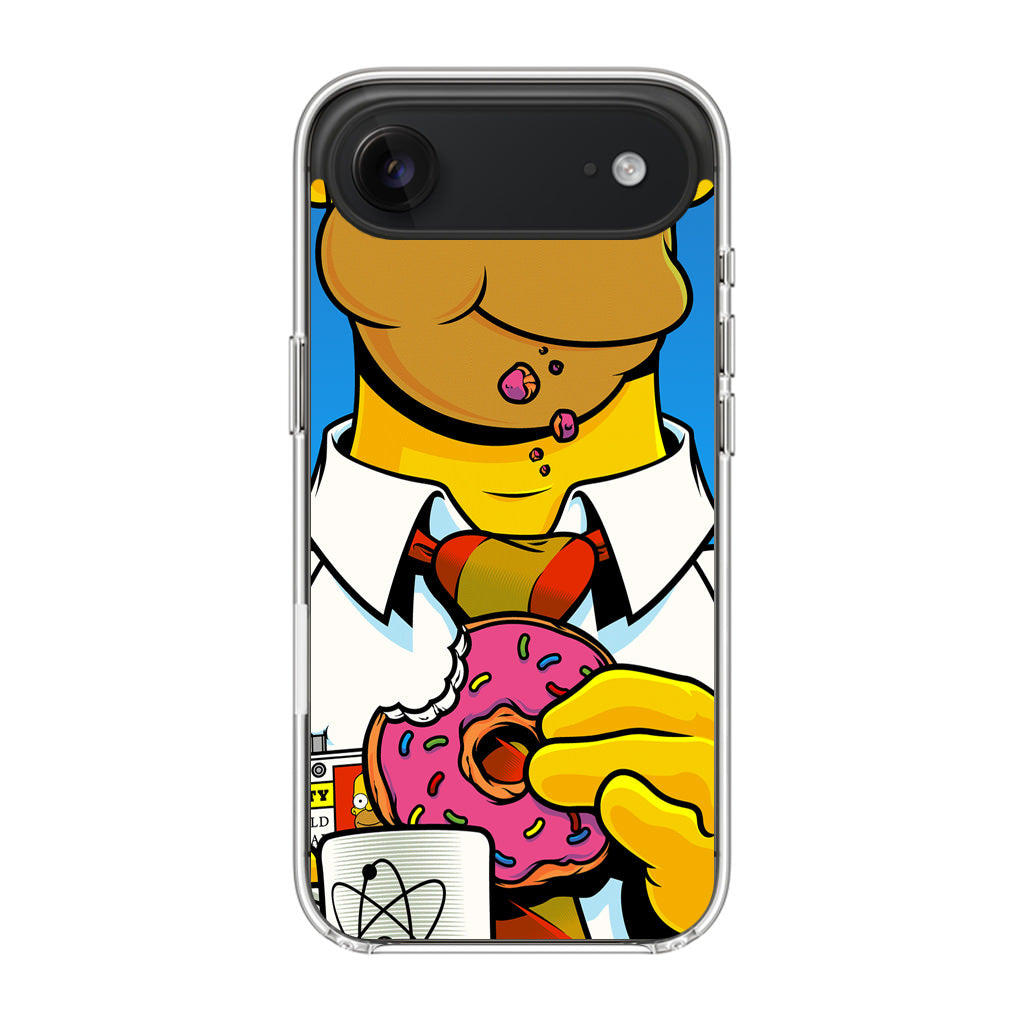 Homer Eats Donut iPhone Air Case