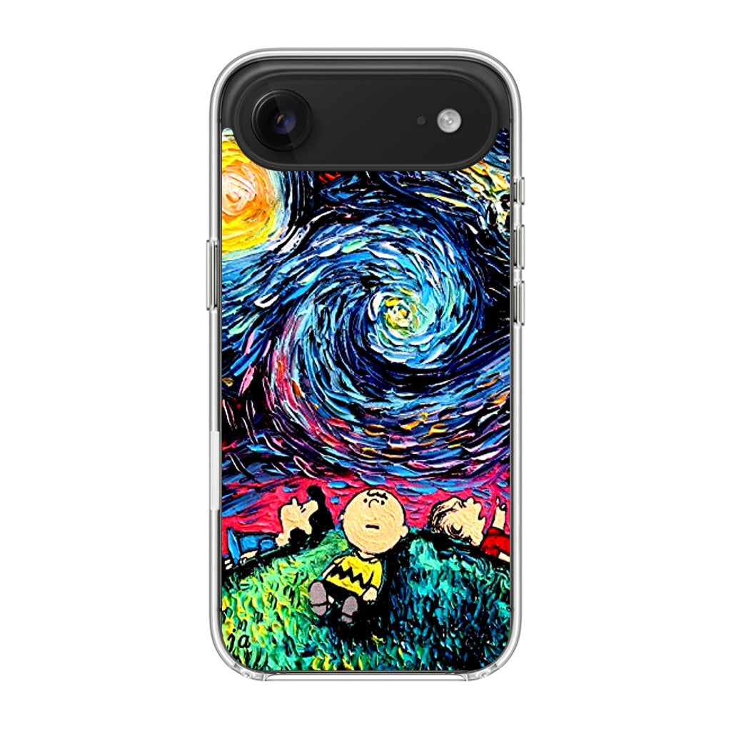 Peanuts At Starry Night iPhone Air Case