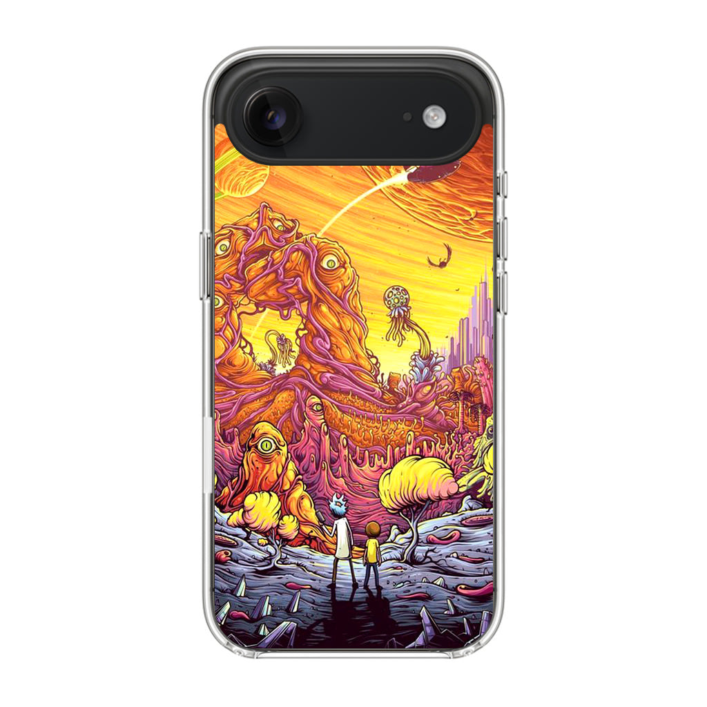 Rick And Morty Alien Planet iPhone Air Case