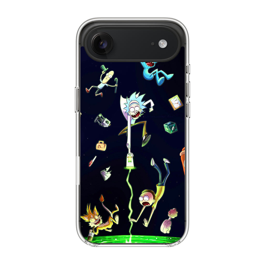 Rick And Morty Portal Fall iPhone Air Case