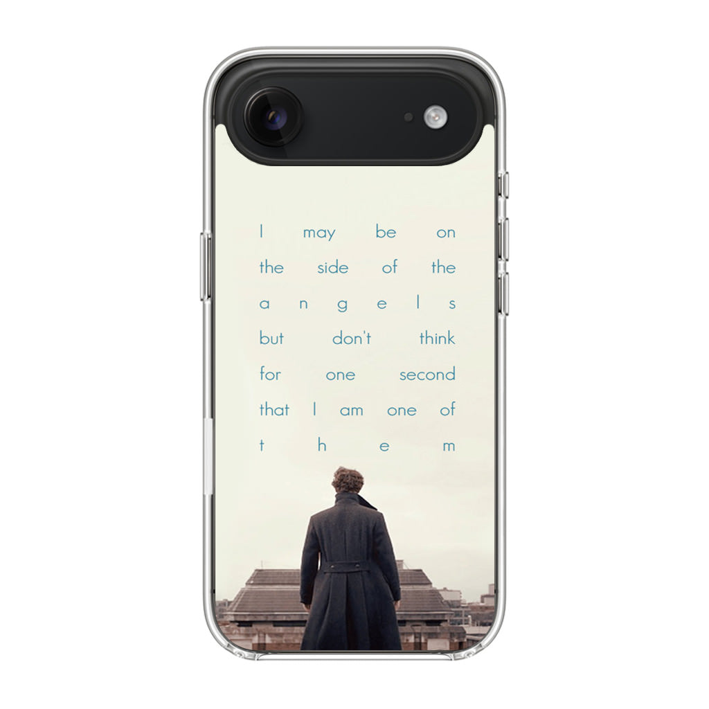 Sherlock Holmes Quote iPhone Air Case
