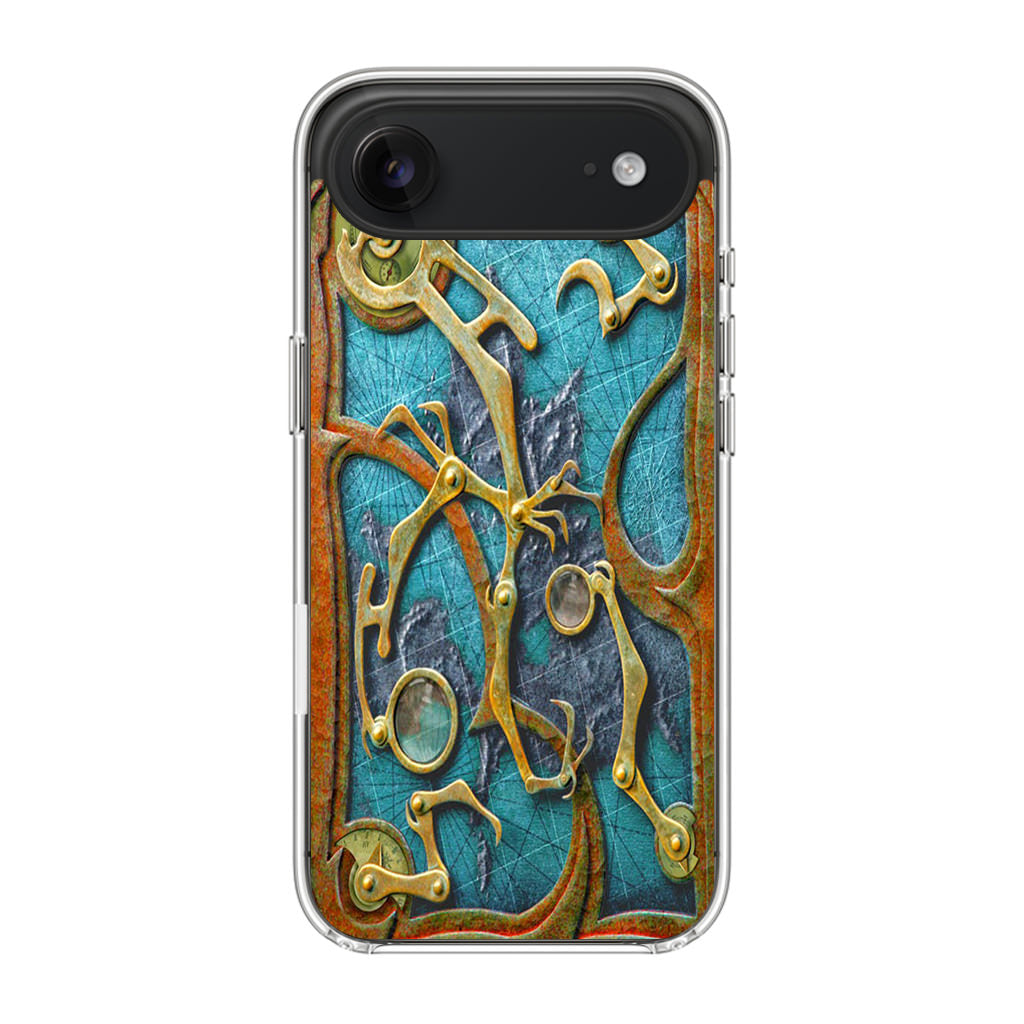 Steampunk Book Cover iPhone Air Case