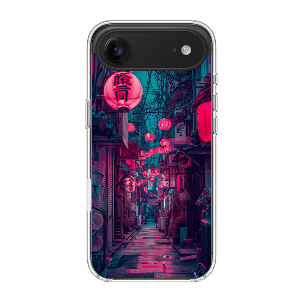 Neon Veins of the Night Market iPhone Air Case