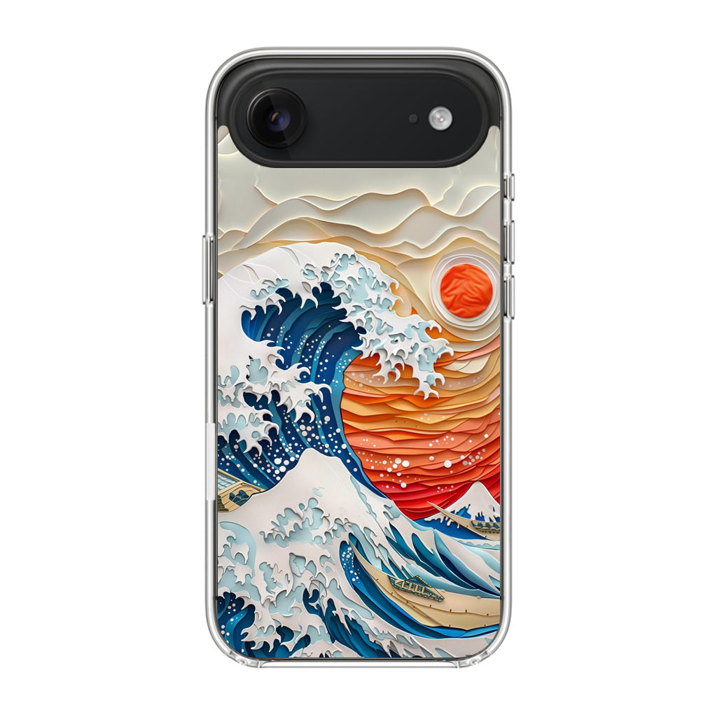The Great Wave Off Paper Art iPhone Air Case