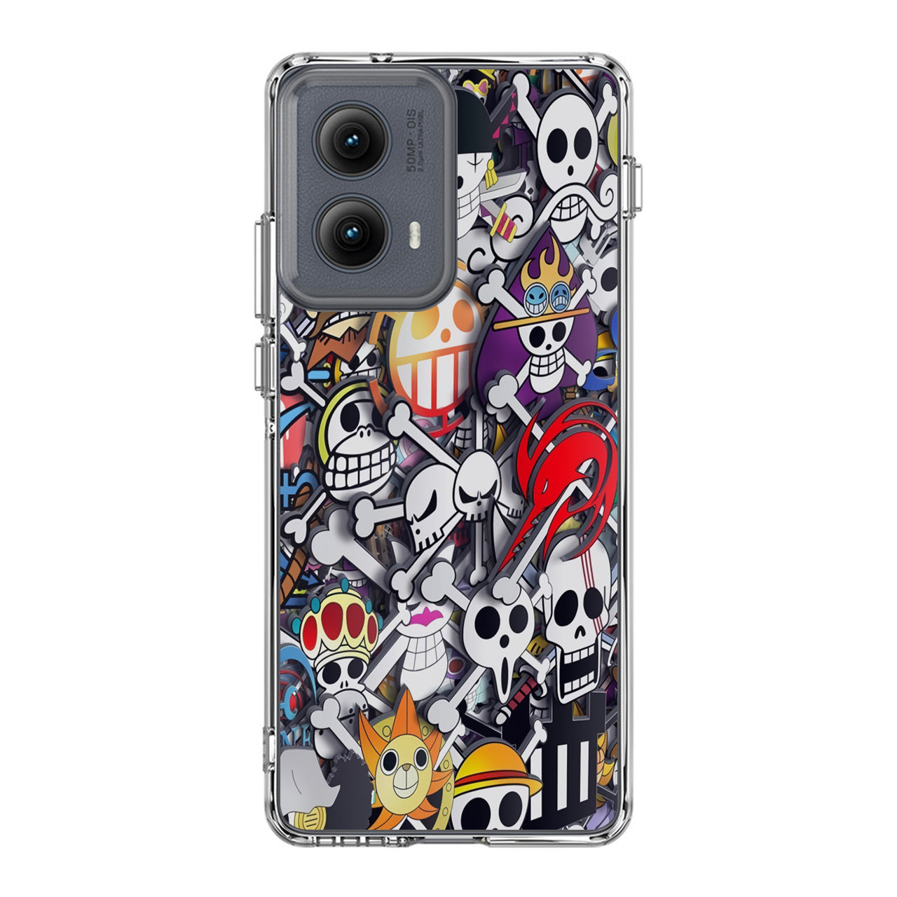 All Pirate Symbols One Piece Motorola Edge 2024 Case