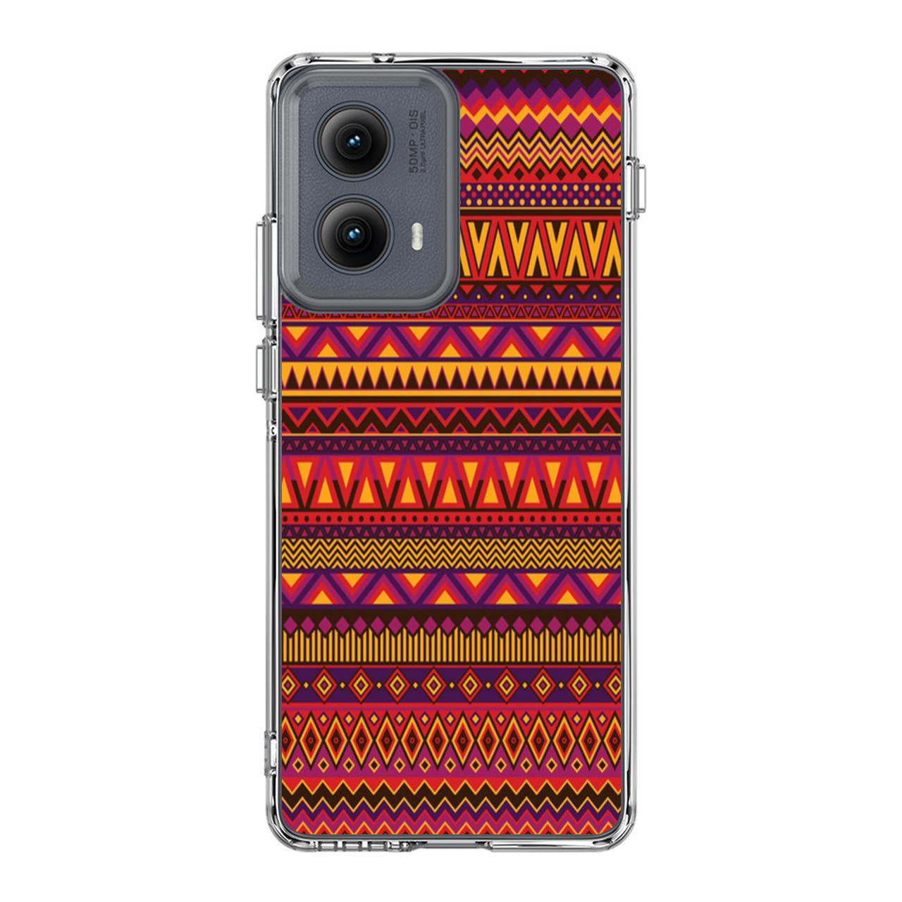 African Aztec Pattern Motorola Edge 2024 Case