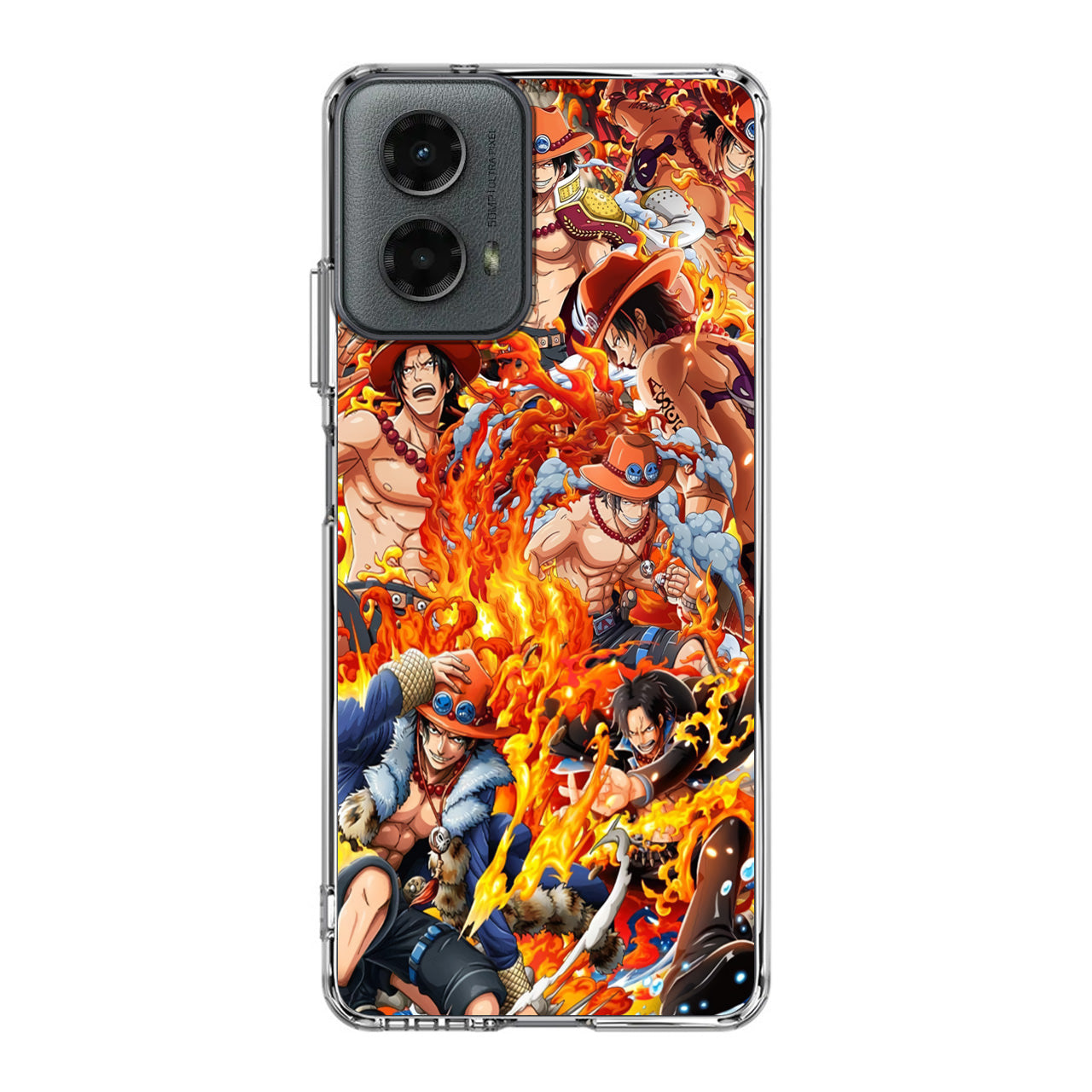 Portgas D Ace Collections Motorola Moto G 5G 2024 Case