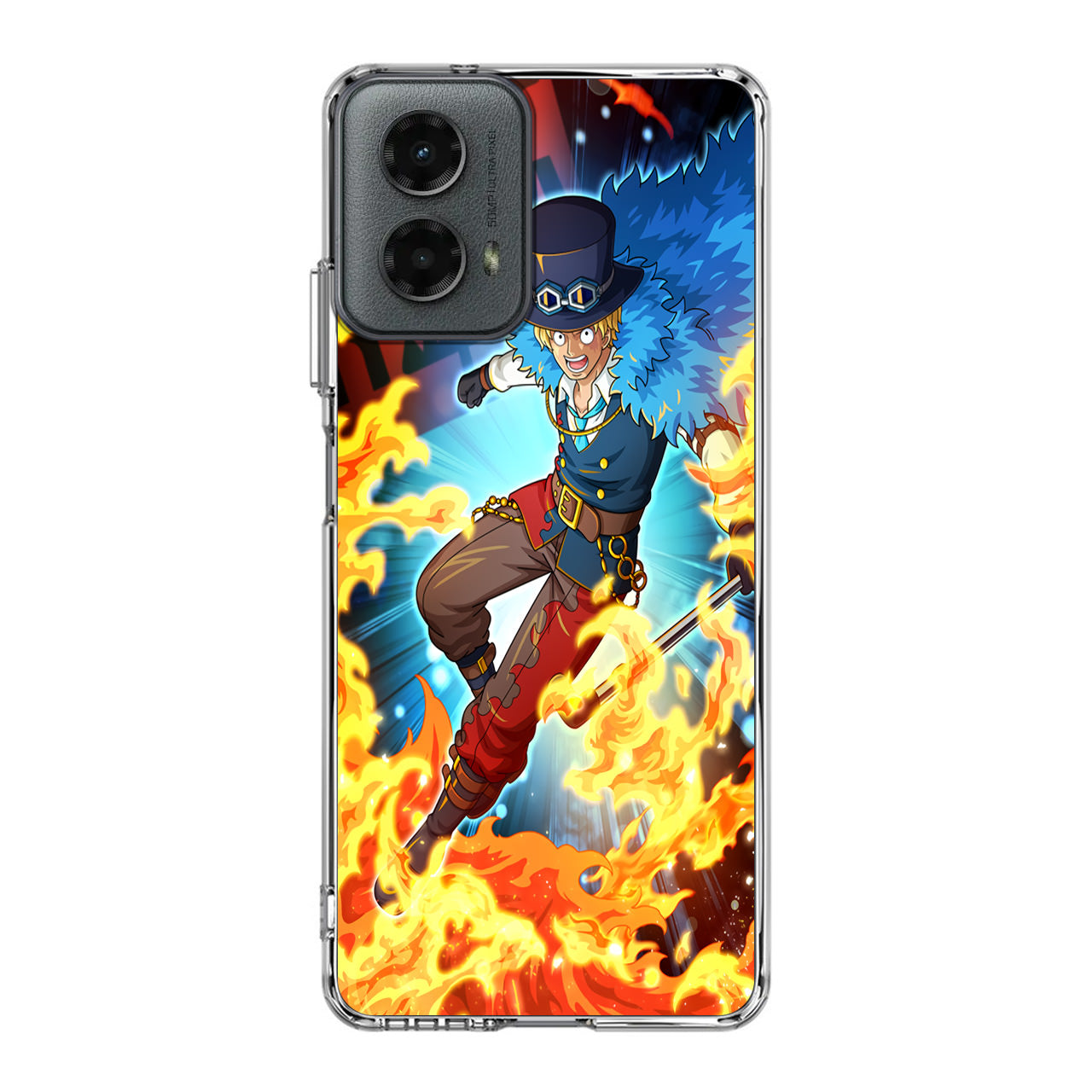 Sabo Fire Fruit Power Motorola Moto G 5G 2024 Case