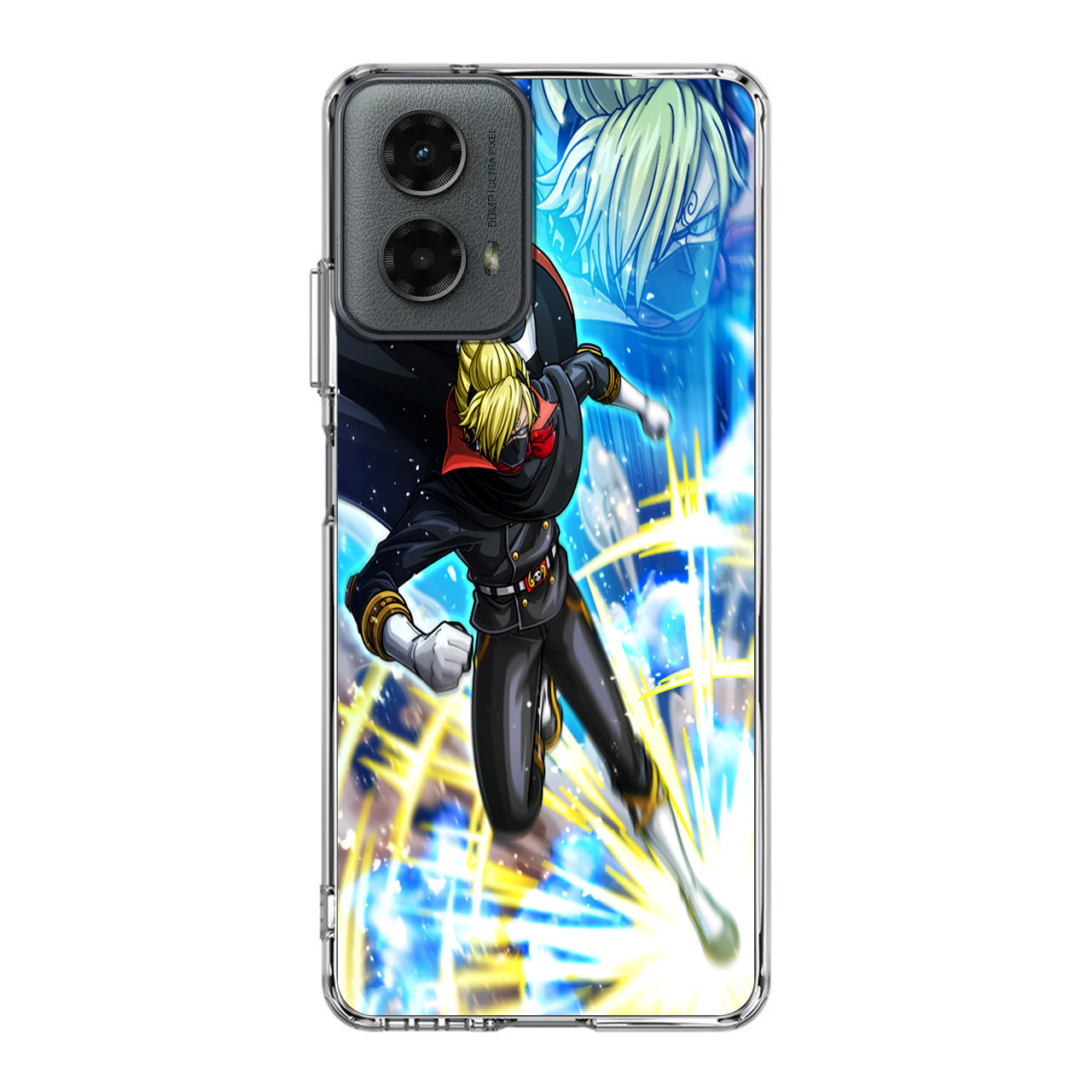 Sanji In Stealth Black Suit Motorola Moto G 5G 2024 Case