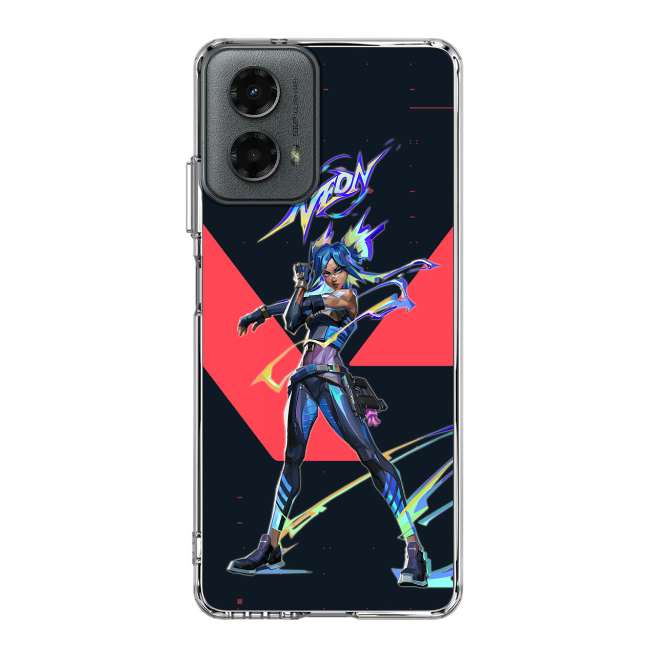 Neon Artwork Motorola Moto G 5G 2024 Case
