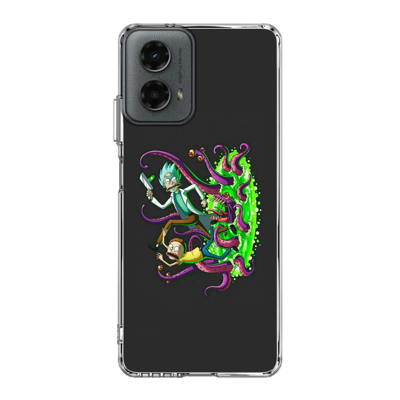 Rick And Morty Pass Through The Portal Motorola Moto G 5G 2024 Case