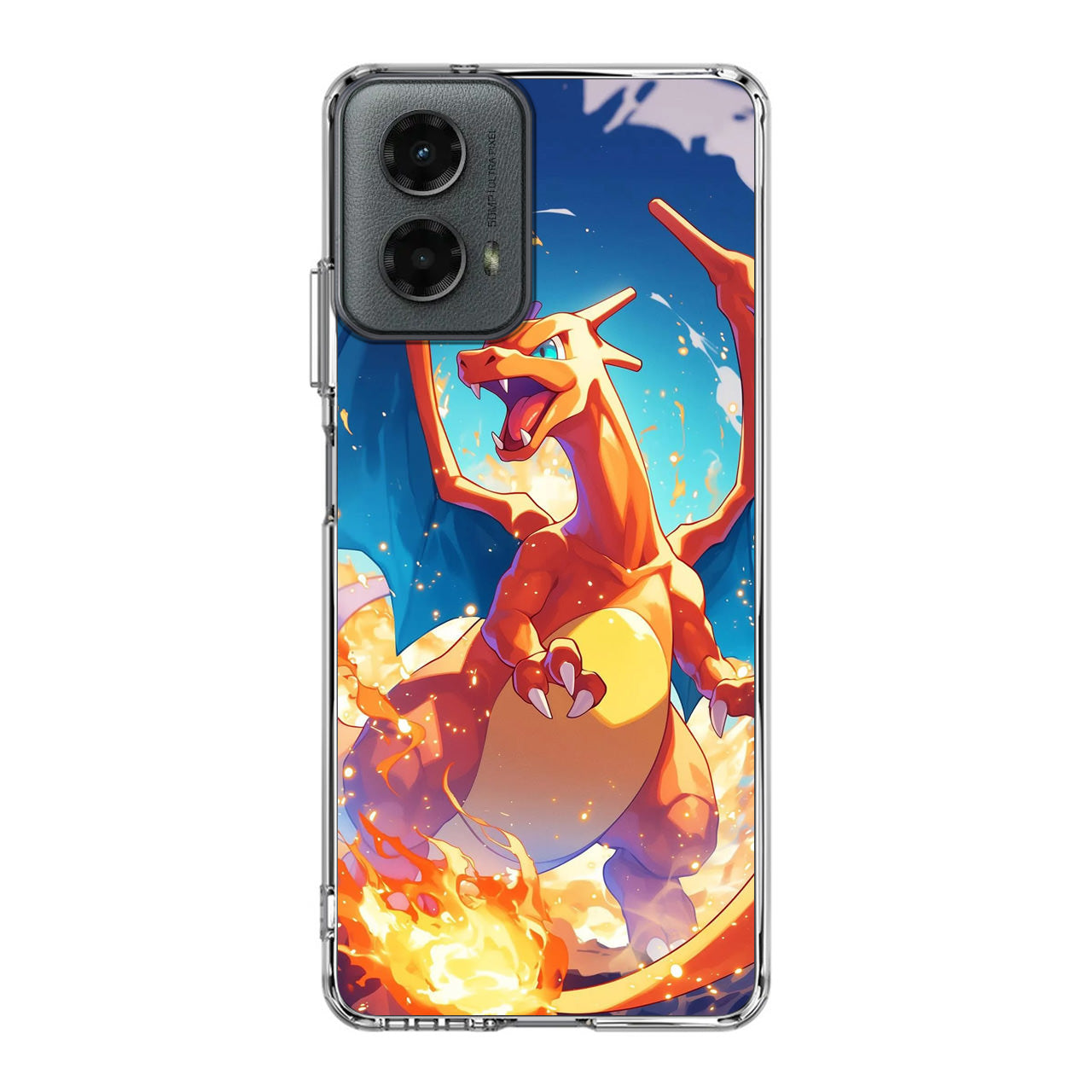 Charizard Crimson Storm Motorola Moto G 5G 2024 Case
