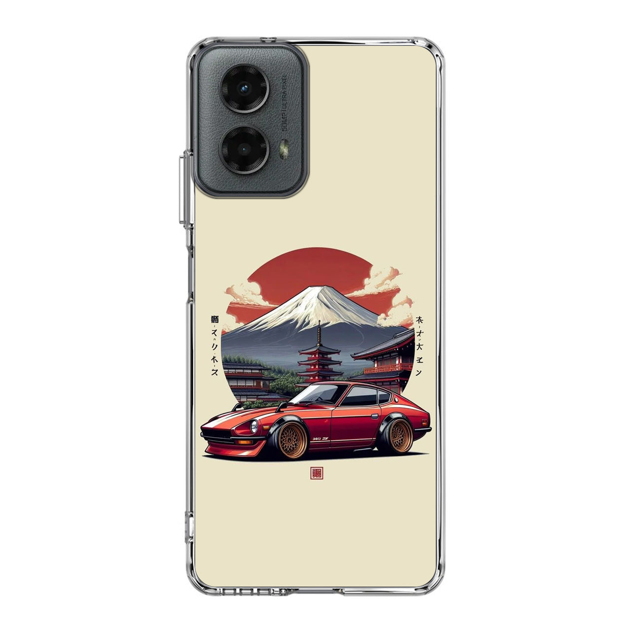 Fuji Fastback Racing the Rising Sun Motorola Moto G 5G 2024 Case