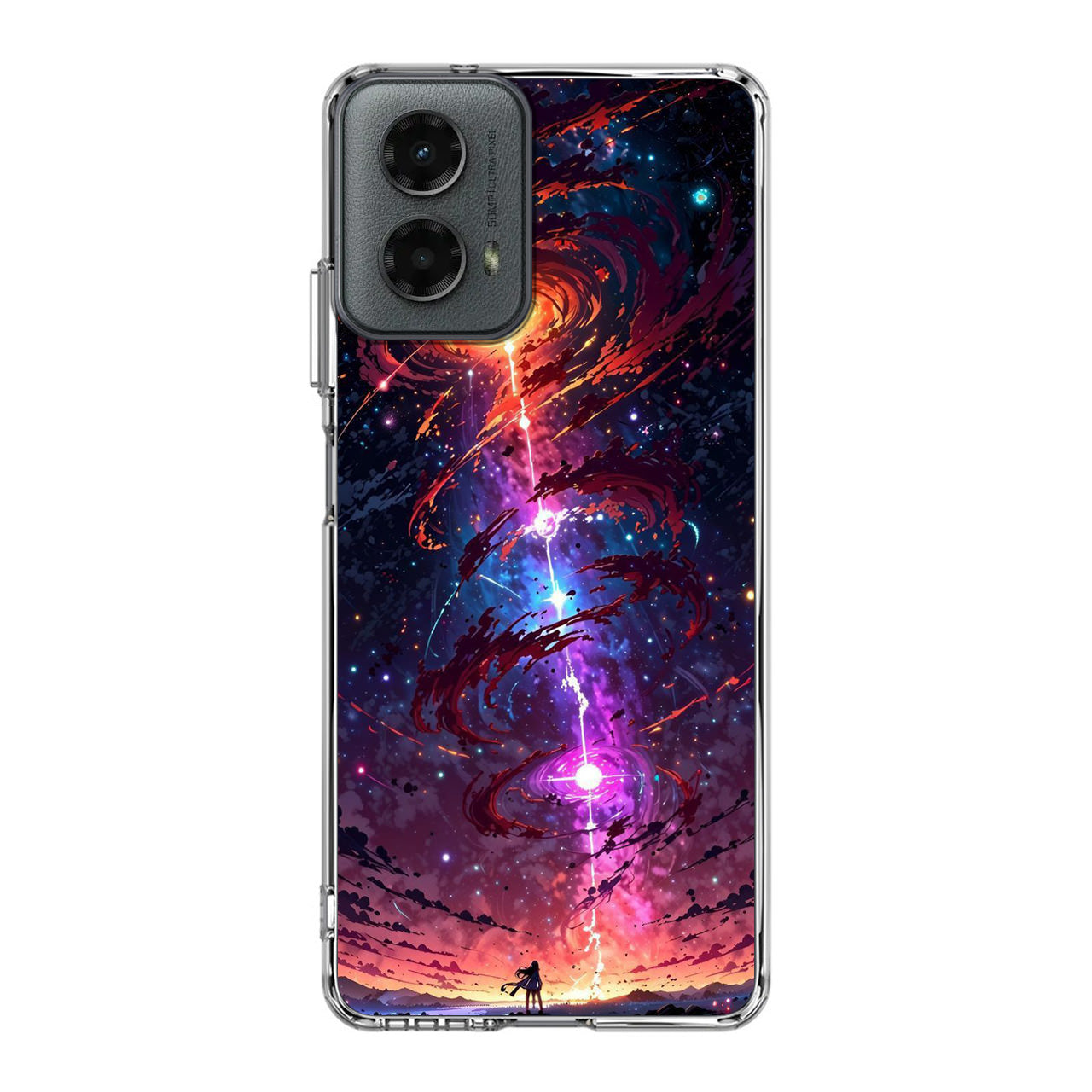 Stargazer at the Axis of Creation Motorola Moto G 5G 2024 Case