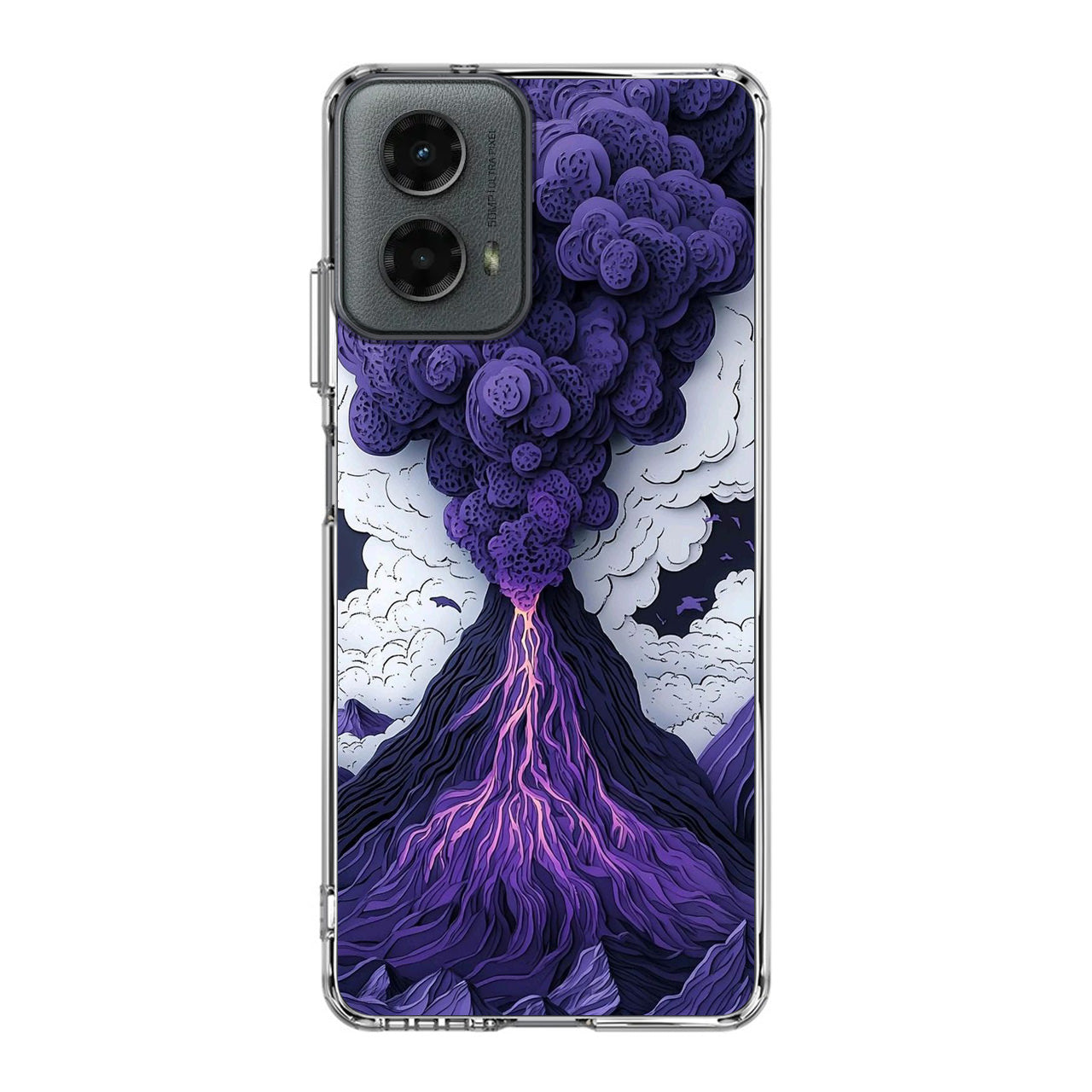 Violet Fury The Awakening Volcano Motorola Moto G 5G 2024 Case