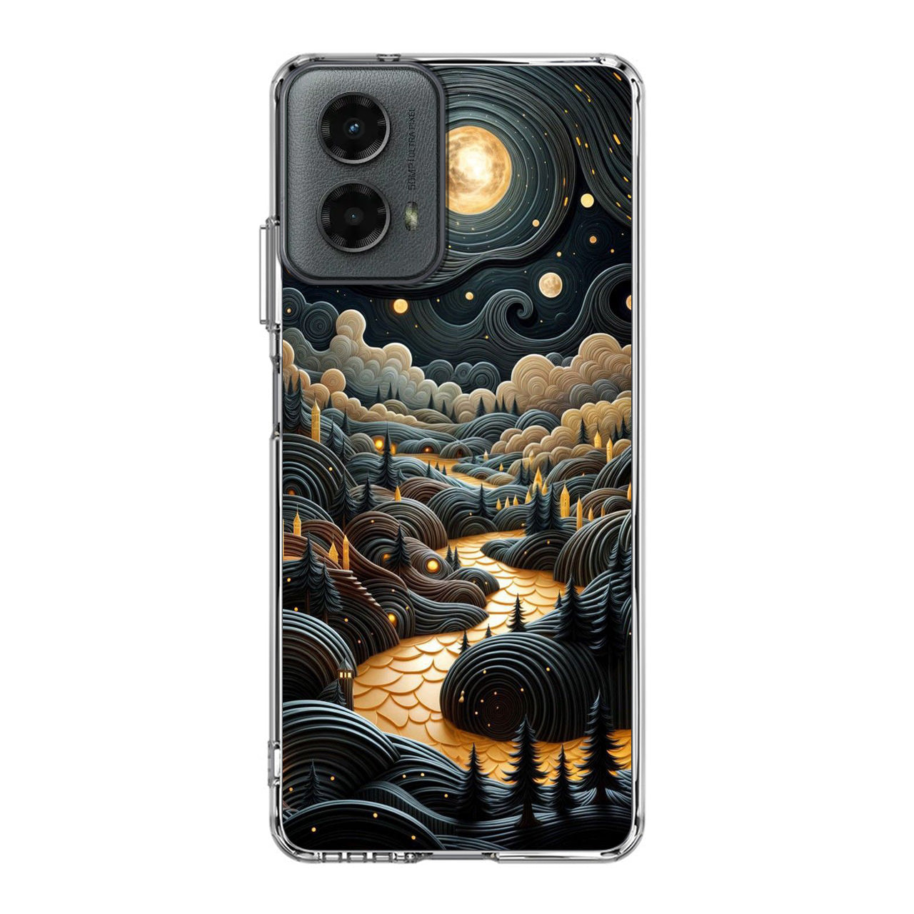 Whispers of the Lunar Valley Motorola Moto G 5G 2024 Case
