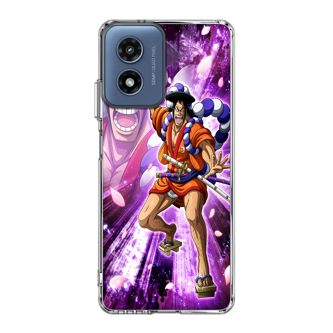 Kozuki Oden Signature Pose Motorola Moto G Play 2024 Case