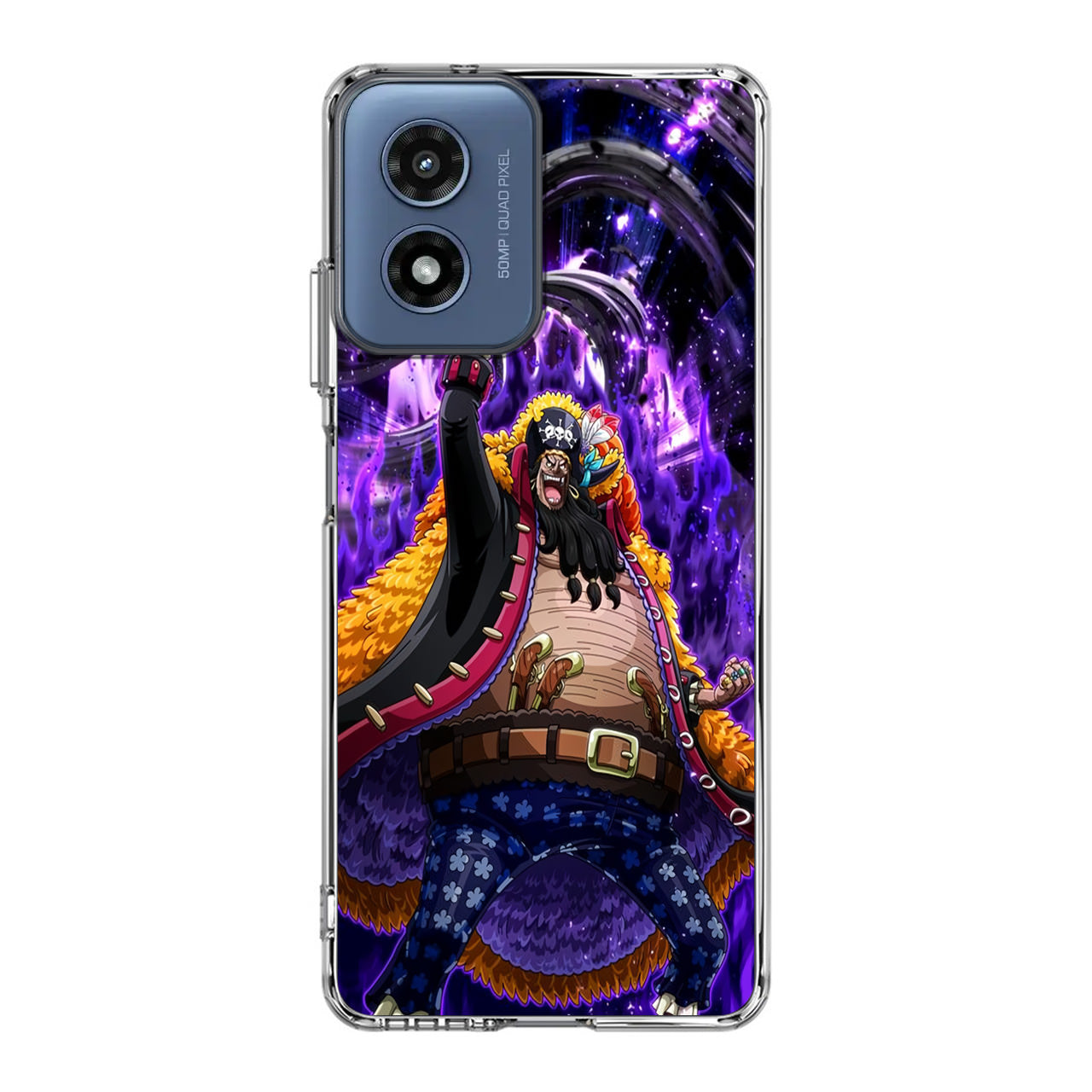 Kurohige Black Spiral Motorola Moto G Play 2024 Case