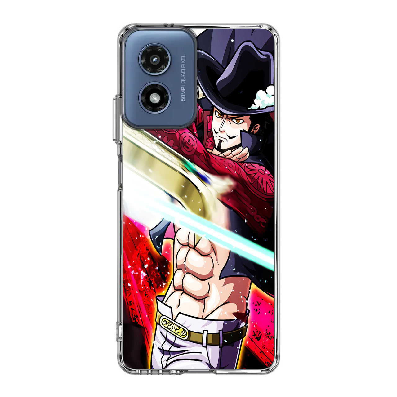 Mihawk The Strongest Swordsman Motorola Moto G Play 2024 Case