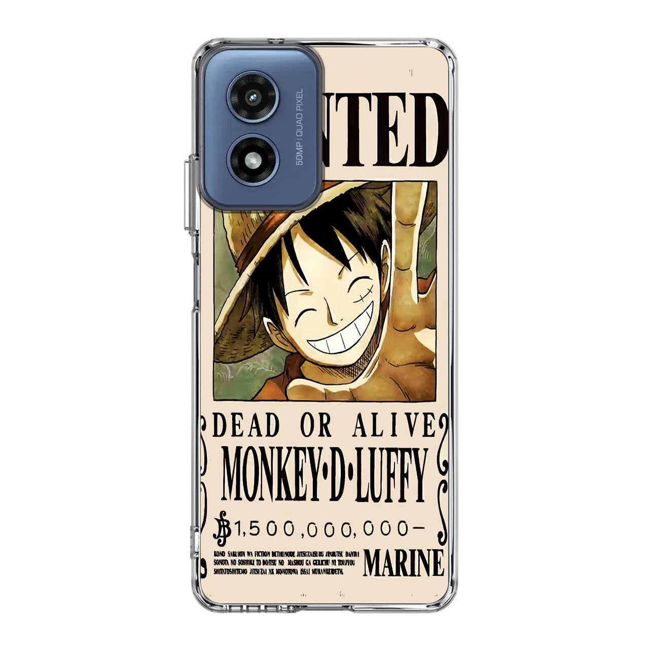 Monkey D Luffy Bounty Motorola Moto G Play 2024 Case