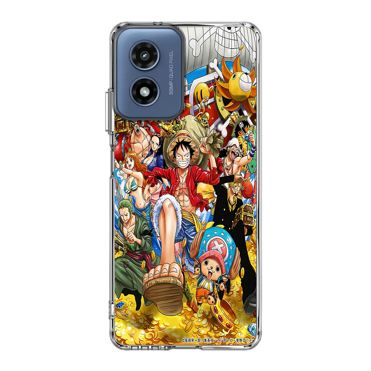 Mugiwara Crew One Piece Motorola Moto G Play 2024 Case