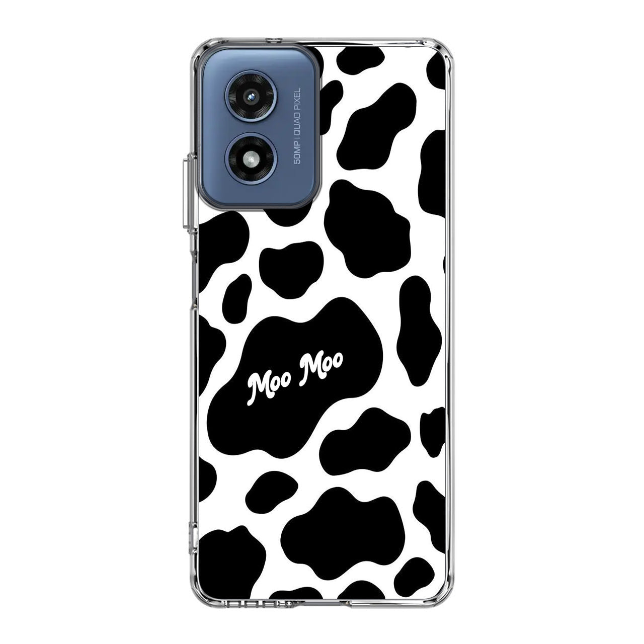 Moo Moo Pattern Motorola Moto G Play 2024 Case