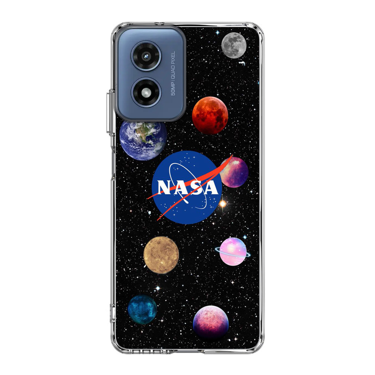 NASA Planets Motorola Moto G Play 2024 Case