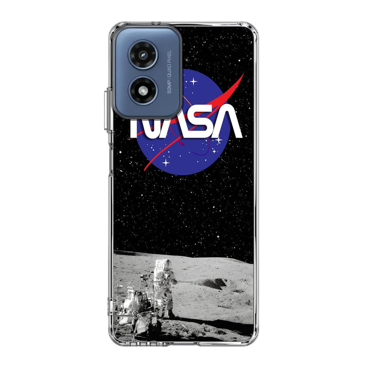 NASA To The Moon Motorola Moto G Play 2024 Case
