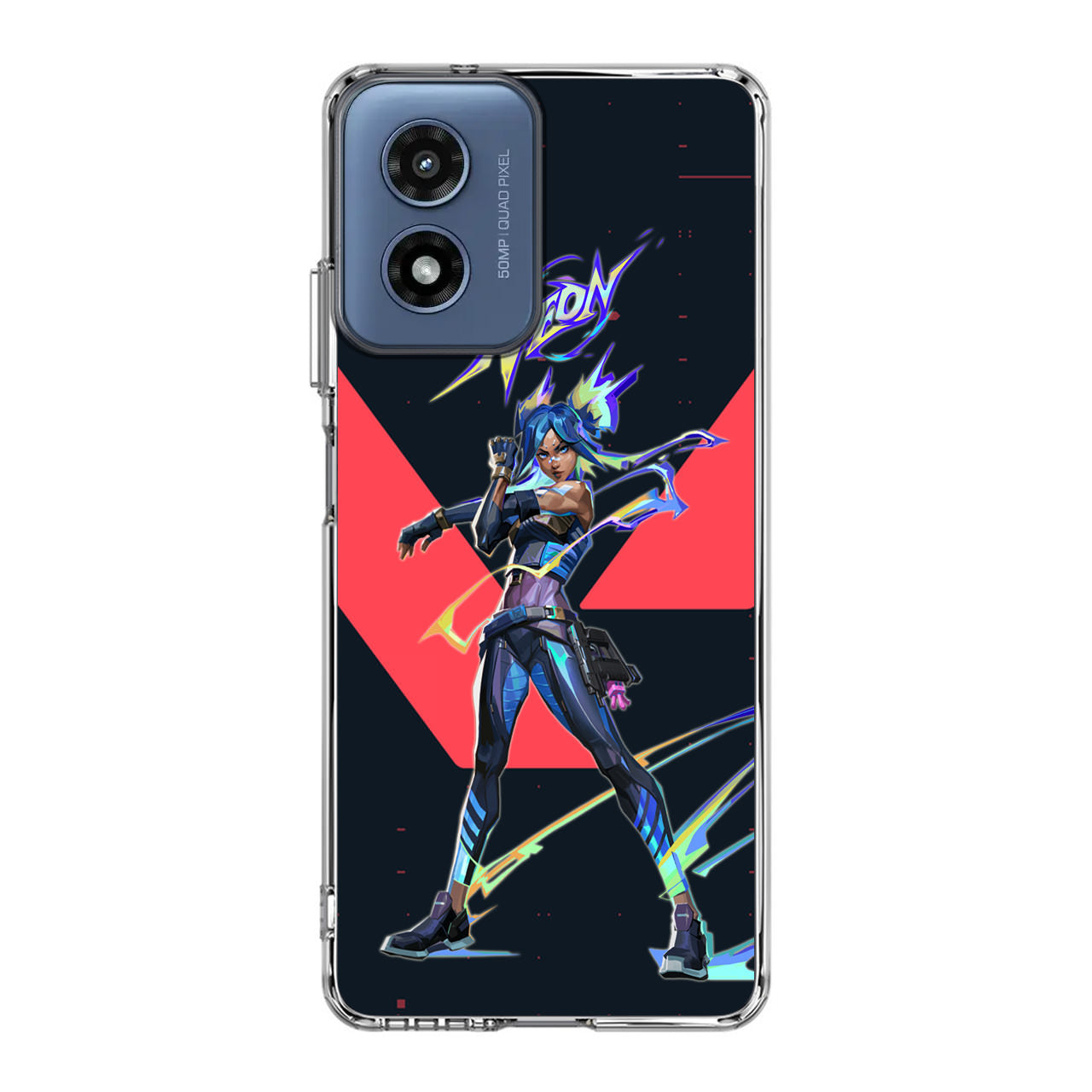 Neon Artwork Motorola Moto G Play 2024 Case